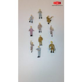 VMC 99201 Munkások vegyesen 10 db (H0)