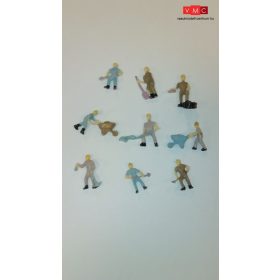 VMC 99202 Munkások szerszámokkal vegyesen 9 db (H0)