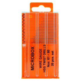   Vallejo 01002 Set of 20 Drill Bits, no. 61-80 - Fúrószár-készlet (USA)