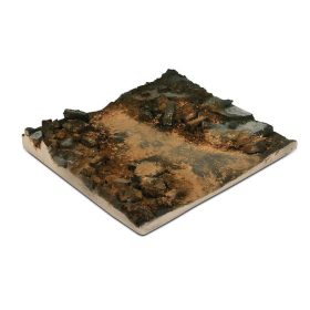   Vallejo 03501 Diorama-Base 14 x 14 cm, rubble road 1/35 - dioráma alap