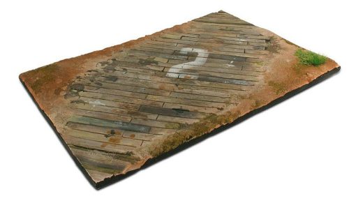 Vallejo 03525 Diorama-Base, 31 x 21 cm, wooden airfield 1/48 - dioráma alap