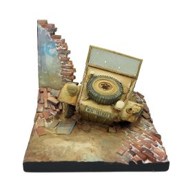Vallejo 05008 Kübelwagen, Front 1/35 - dioráma alap