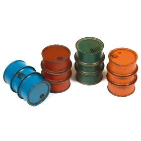   Vallejo 05203 Civil petrol barrels, 4 pieces, 1/35 - dioráma kiegészítő