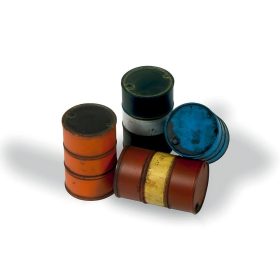   Vallejo 05204 Modern petrol barrels, 4 pieces, 1/35 - dioráma kiegészítő