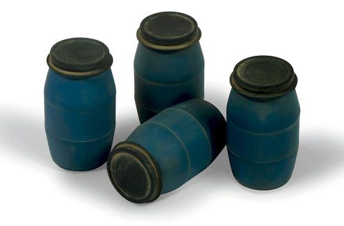 Vallejo 05210 Modern plastic barrels 1, 1/35 - dioráma kiegészítő,