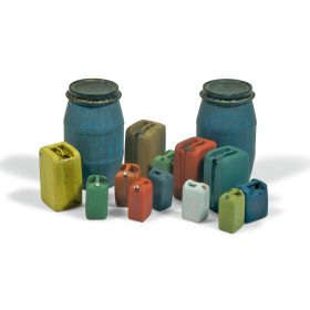   Vallejo 05211 Modern plastic barrels 2, 1/35 - dioráma kiegészítő
