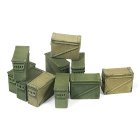   Vallejo 05221 Large ammo boxes 1, 1/35 - dioráma kiegészítő