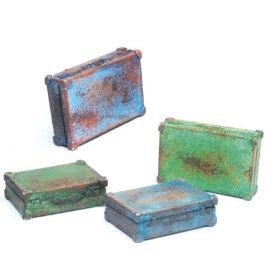  Vallejo 05226 Metal case, 4 pieces, 1/35 - dioráma kiegészítő
