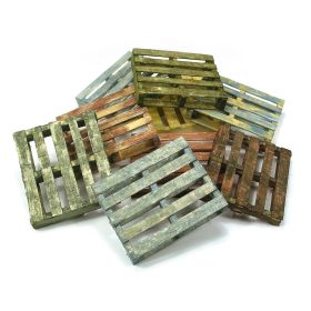   Vallejo 05233 Wooden Pallets, 4 pieces, 1/35 - dioráma kiegészítő