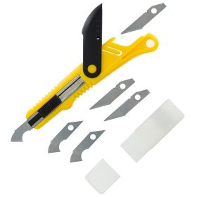   Vallejo 06012 Plastic Cutter Scriber Tool & 5 Spare Blades - Modellező kés különböző pengékkel