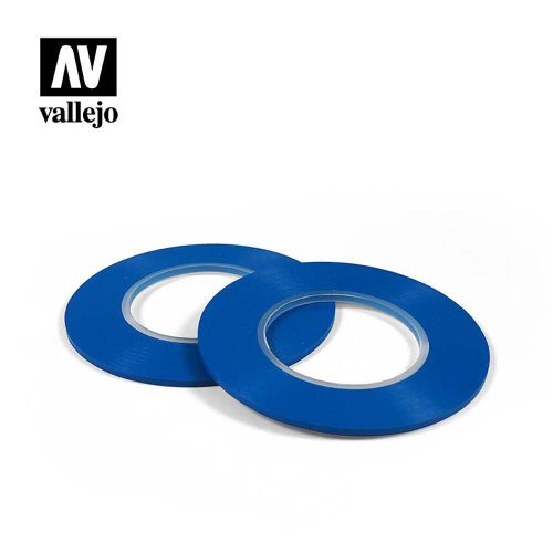 Vallejo 07008 Flexible Masking Tape 2 mm x 18 m - Flexibilis maszkoló szalag
