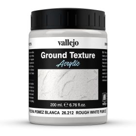   Vallejo 26212 Stone Texture - White Pumice 200 ml - fehér mikroszemcsés paszta diorámakészítéshez