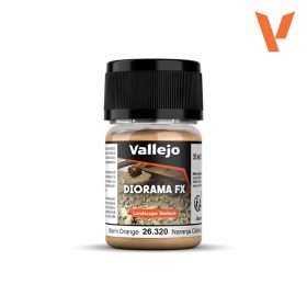   Vallejo 26320 WARM ORANGE 0,1-1 mm 35ml (Diorama fx) Szórható kavics diorámakészítéshez