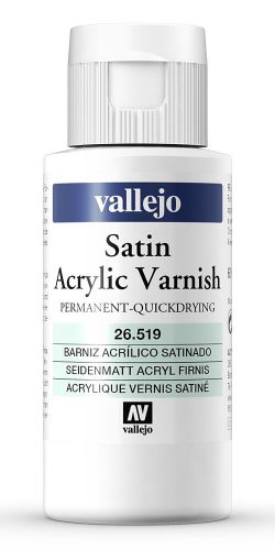 Vallejo 26519 Satin Acrylic Varnish 60 ml - Selyemfényű akril lakk
