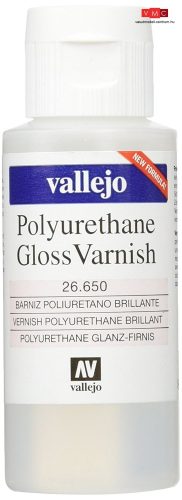 Vallejo 26650 Polyurethane Gloss Varnish 60 ml - Poliuretán fényes lakk