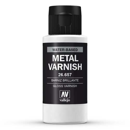 Vallejo 26657 Metal Varnish 60 ml - akril metálfényű lakk