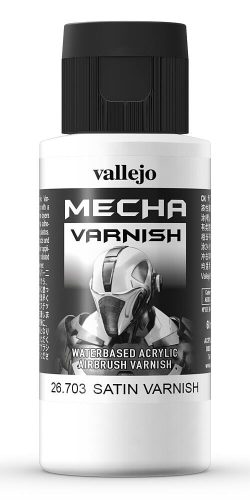 Vallejo 26703 Mecha Color Satin Varnish 60 ml - selyemfényű lakk