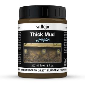   Vallejo 26807 Weathering Effects - Thick Mud European (200 ml)