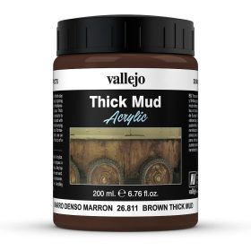 Vallejo 26811 Weathering Effects - Brown Mud (200 ml)