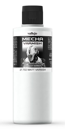 Vallejo 27702 Mecha Color Matt Varnish 200 ml - matt lakk