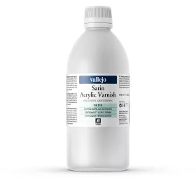   Vallejo 28519 Satin Acrylic Varnish, 500 ml - Selyemfényű akril lakk