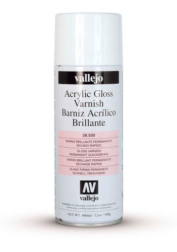 Vallejo 28530 Gloss Varnish 400 ml - akril festékspray