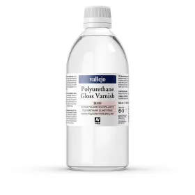   Vallejo 28650 Polyurethane Gloss Varnish, 500 ml - Premium Opaque (Acrylic Polyurethane Airbrush Color)