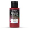 Vallejo 62006 Carmine - Premium Opaque (Acrylic Polyurethane Airbrush Color) 60 ml