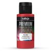 Vallejo 62034 Scarlet Fluorescent - Premium Opaque (Acrylic Polyurethane Airbrush Color) 60 ml