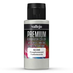  Vallejo 62040 Phosphorescent - Premium Opaque (Acrylic Polyurethane Airbrush Color) 60 ml