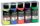 Vallejo 62102 Fluorescent Color Set - Premium Opaque (Acrylic Polyurethane Airbrush Color) 5 x 60 ml