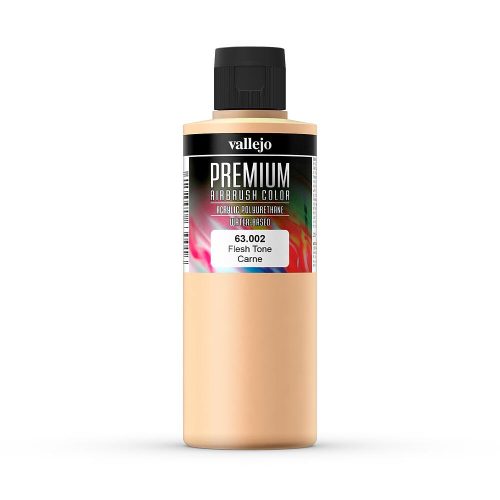 Vallejo 63002 Fleshtone - Premium Opaque (Acrylic Polyurethane Airbrush Color) 200 ml