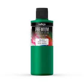   Vallejo 63013 Basic Green - Premium Opaque (Acrylic Polyurethane Airbrush Color) 200 ml