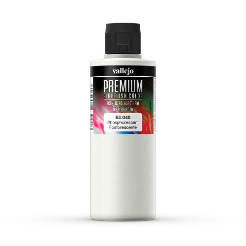 Vallejo 63040 Phosphorescent - Premium Opaque (Acrylic Polyurethane Airbrush Color) 200 ml