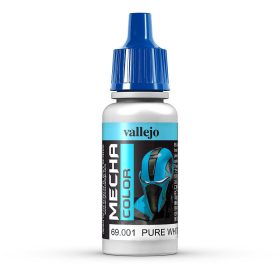   Vallejo 69001 Pure White, 17 ml (Mecha Color) akril makett festék