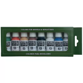   Vallejo 70103 Model Color set - Wargame Basics (8 x 17 ml color set)