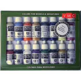   Vallejo 70110 Model Color set - Napoleonics (16 x 17 ml color set)