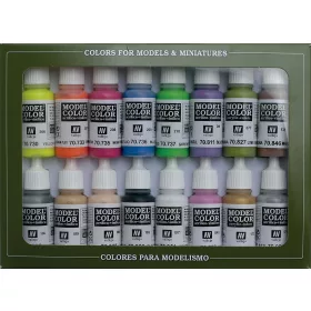   Vallejo 70112 Color-Set, Wargame Spezial, 16x17 ml (Model Color)