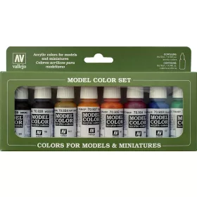   Vallejo 70136 Model Color set - Transparent Colors (8 x 17 ml color set)