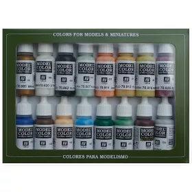   Vallejo 70146 Model Color set - Naval (Steam Era) (16 x 17 ml color set)