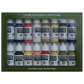   Vallejo 70147 Model Color set - American Colonial (16 x 17 ml color set)