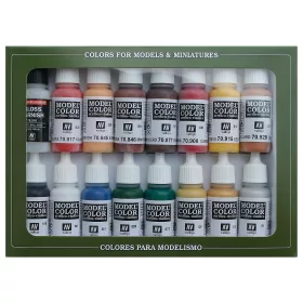   Vallejo 70148 Model Color set - American Revolution (16 x 17 ml color set)