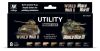 Vallejo 70201 Color-Set, Utility Paint Set WWII & WWIII (Model Color)