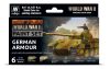 Vallejo 70205 Color-Set, WWII German Armour, 6x17 ml (Model Color)