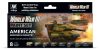 Vallejo 70220 Color-Set, WWIII American Armour & Infantry, 8x17 ml (Model Color)