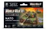 Vallejo 70223 Color-Set, WWIII NATO Armour & Infantry, 6x17 ml (Model Color)