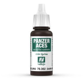   Vallejo 70302 Dark Rust - 17 ml (Panzer Aces) akril makett festék