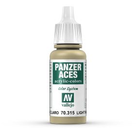   Vallejo 70315 Light Mud - 17 ml (Panzer Aces) akril makett festék