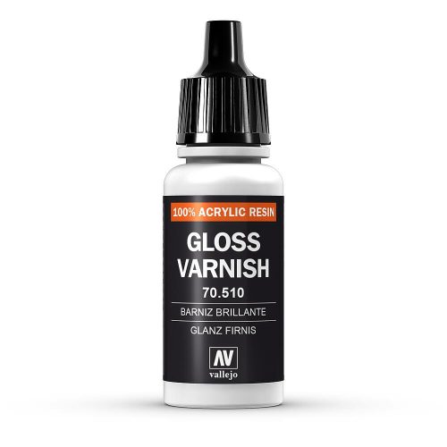 Vallejo 70510 Gloss Varnish - 17 ml (Model Color) (193) akril makettfesték