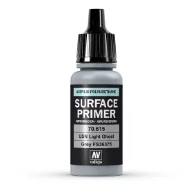   Vallejo 70615 US Navy Light Ghost Grey, 17 ml Surface Primer (Model Air) akril makett festék